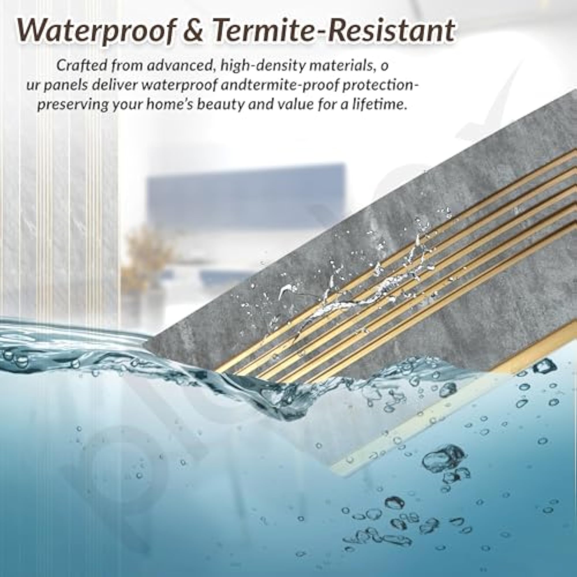 3D Wall Panels/ Decorative Louvers for Interior Walls